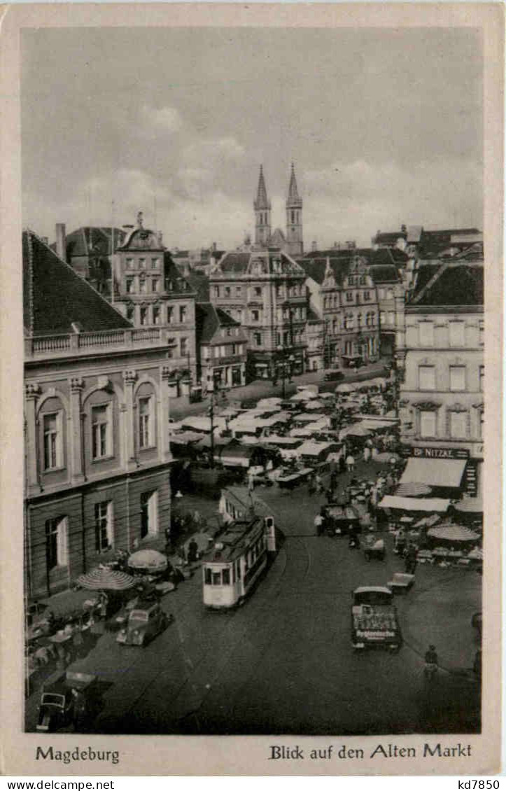 Magdeburg, Blick Auf Den Alten Markt - Magdeburg