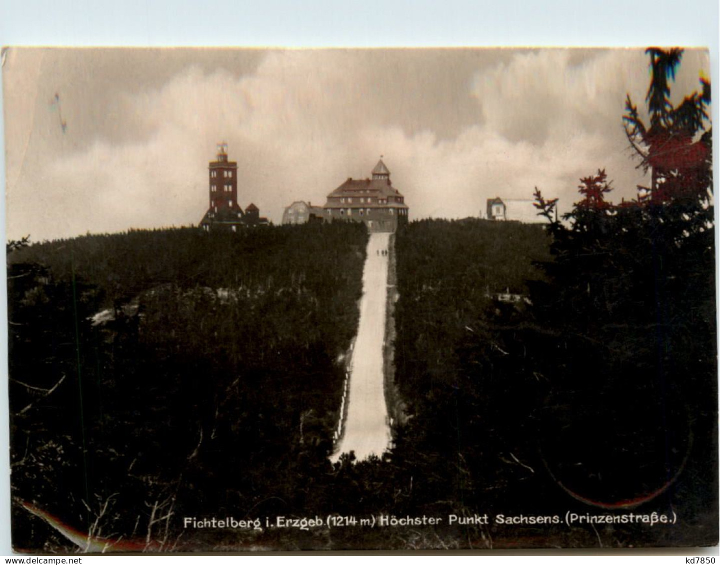 Oberwiesenthal, Fichtelberg, Prinzenstrasse - Oberwiesenthal