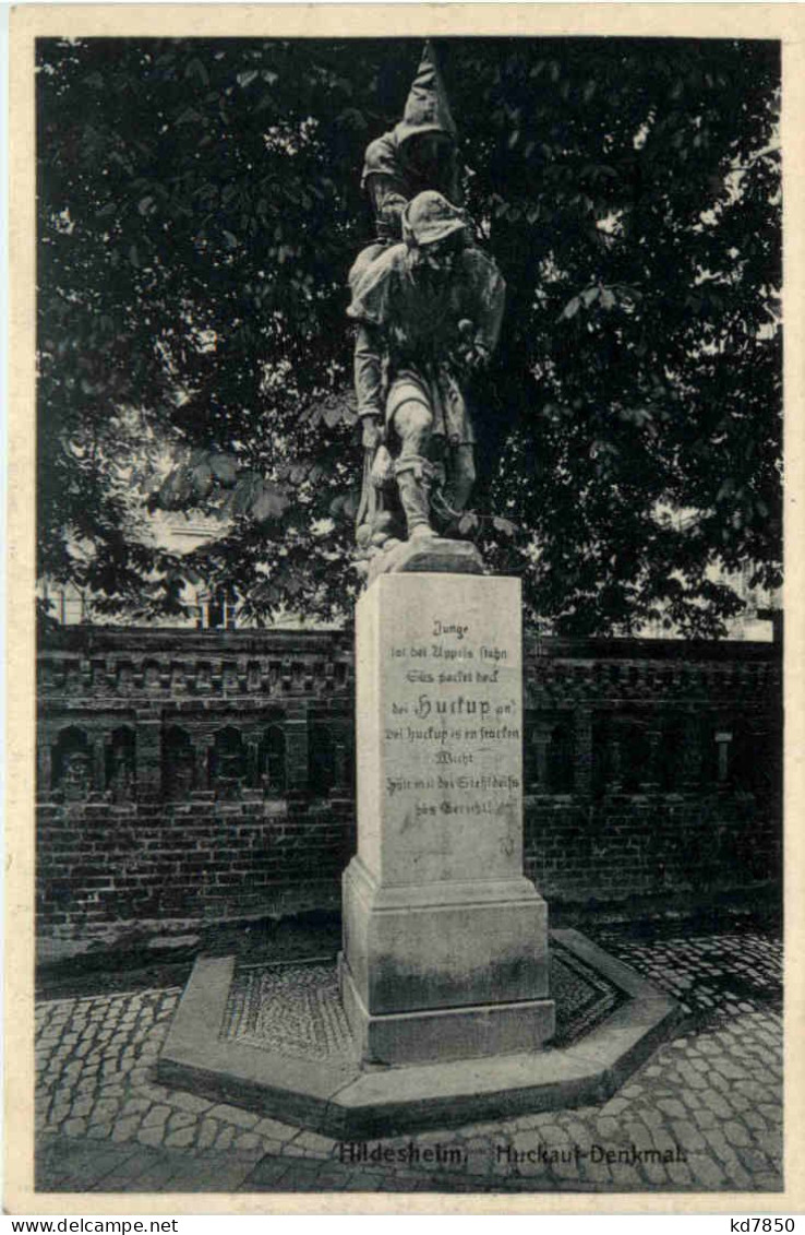 Hildesheim, Huckauf-Denkmal - Hildesheim