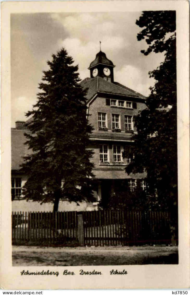 Schmiedeberg, Schule - Dippoldiswalde