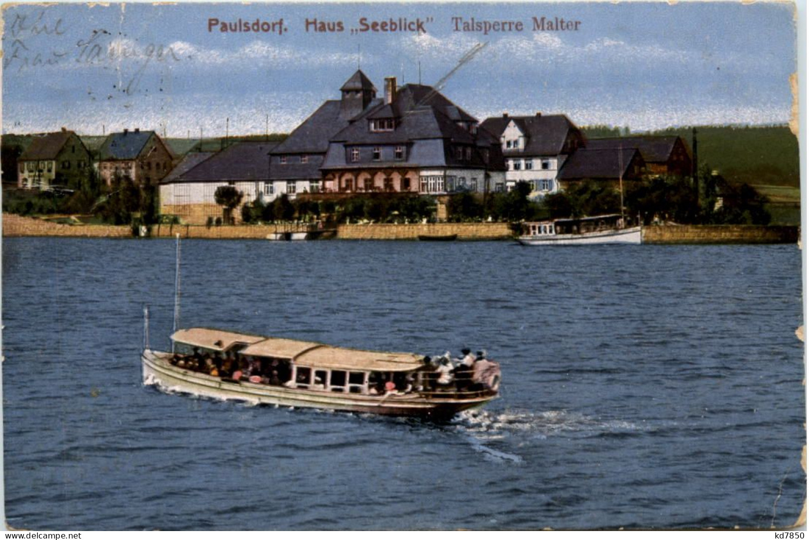 Talsperre Malter, Paulsdorf Haus Seeblick - Dippoldiswalde