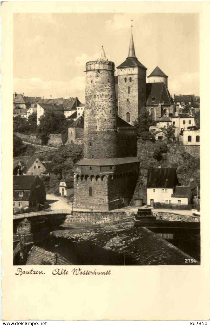 Bautzen, Alte Wasserkunst Mit Der Michaeliskirche - Bautzen