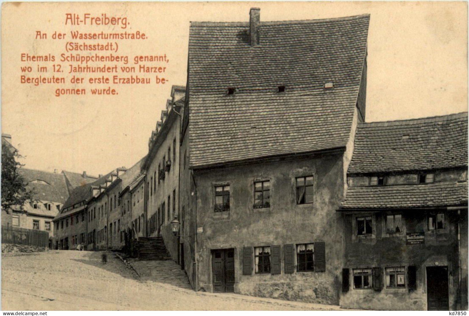 Freiberg, An Der Wasserturmstrasse - Freiberg (Sachsen)