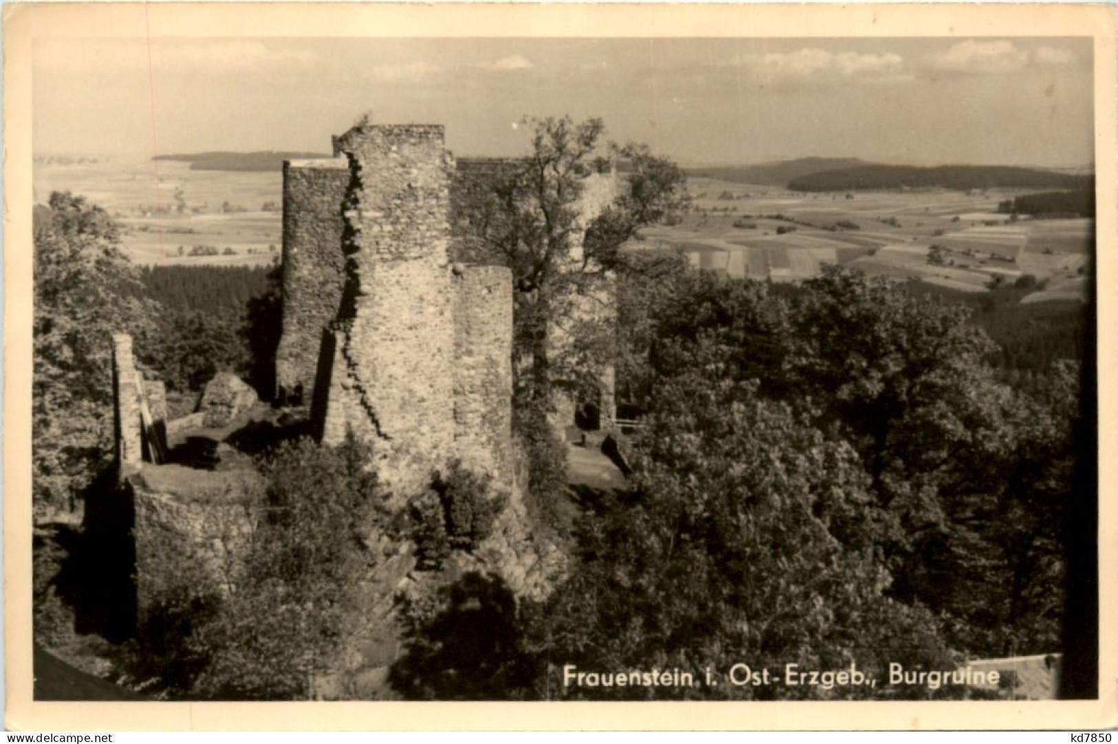 Frauenstein I. Erzgeb., Burgruine - Frauenstein (Erzgeb.)