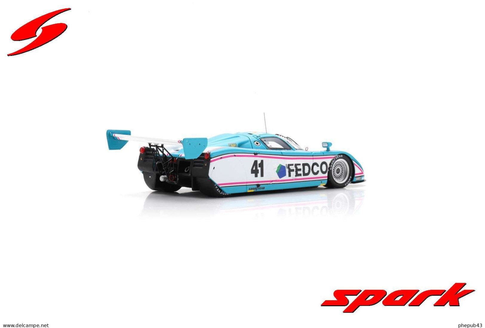 Spice SE 90 C - 12th 24h Le Mans 1991 #41 - K. Misaki/H. Yokoshima/N. Nagasaka - Spark - Spark