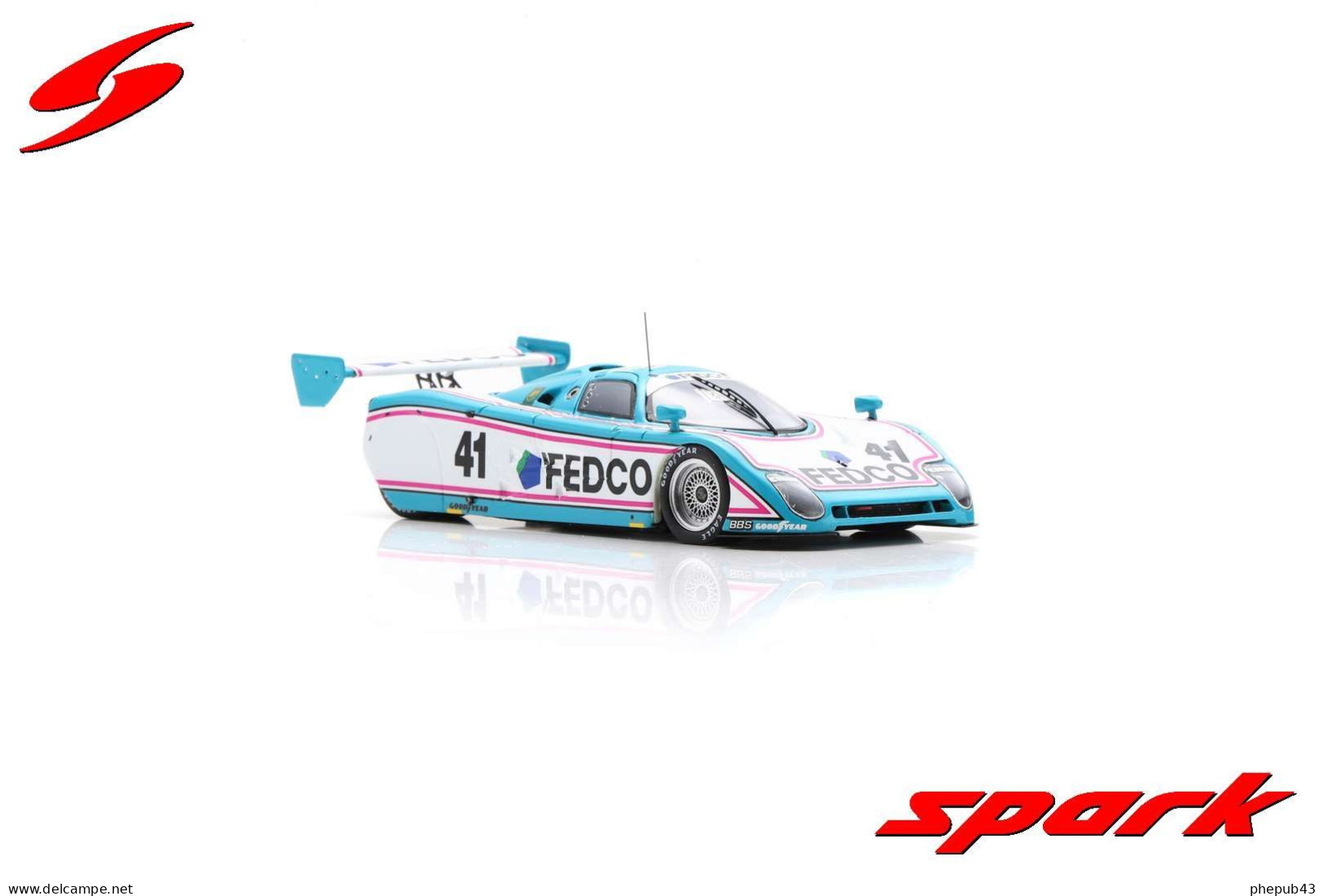 Spice SE 90 C - 12th 24h Le Mans 1991 #41 - K. Misaki/H. Yokoshima/N. Nagasaka - Spark - Spark