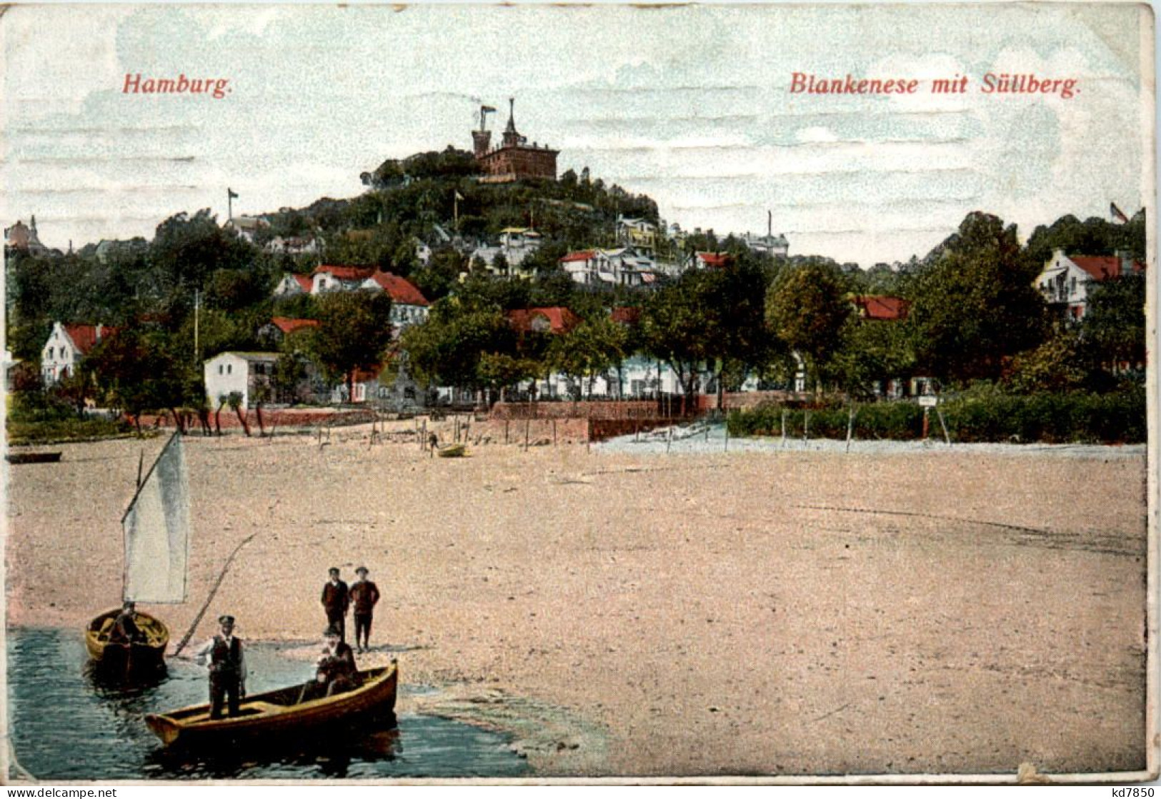 Hamburg, Blankenese Mit Süllberg - Blankenese