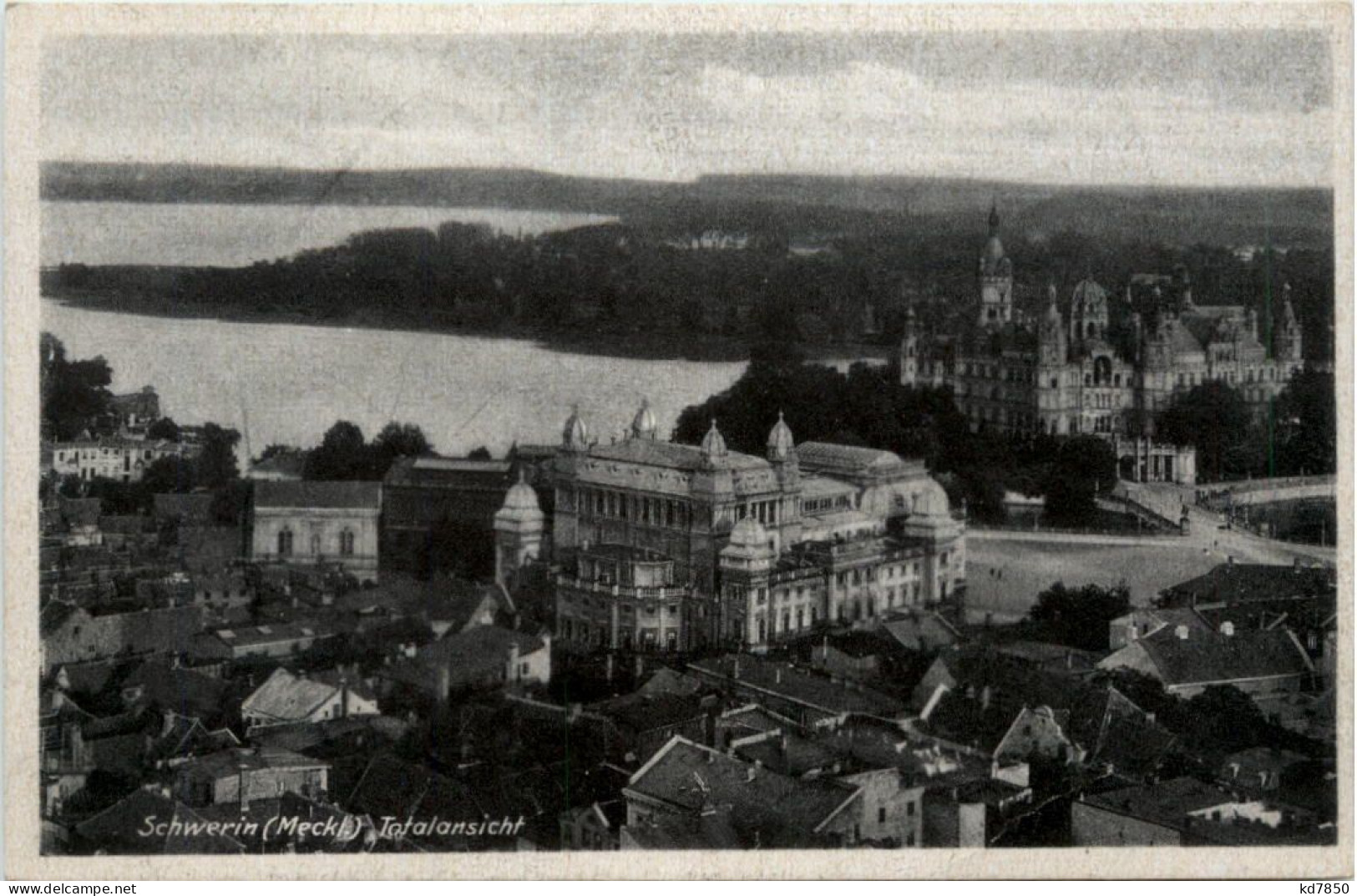 Schwerin, Totalansicht - Schwerin