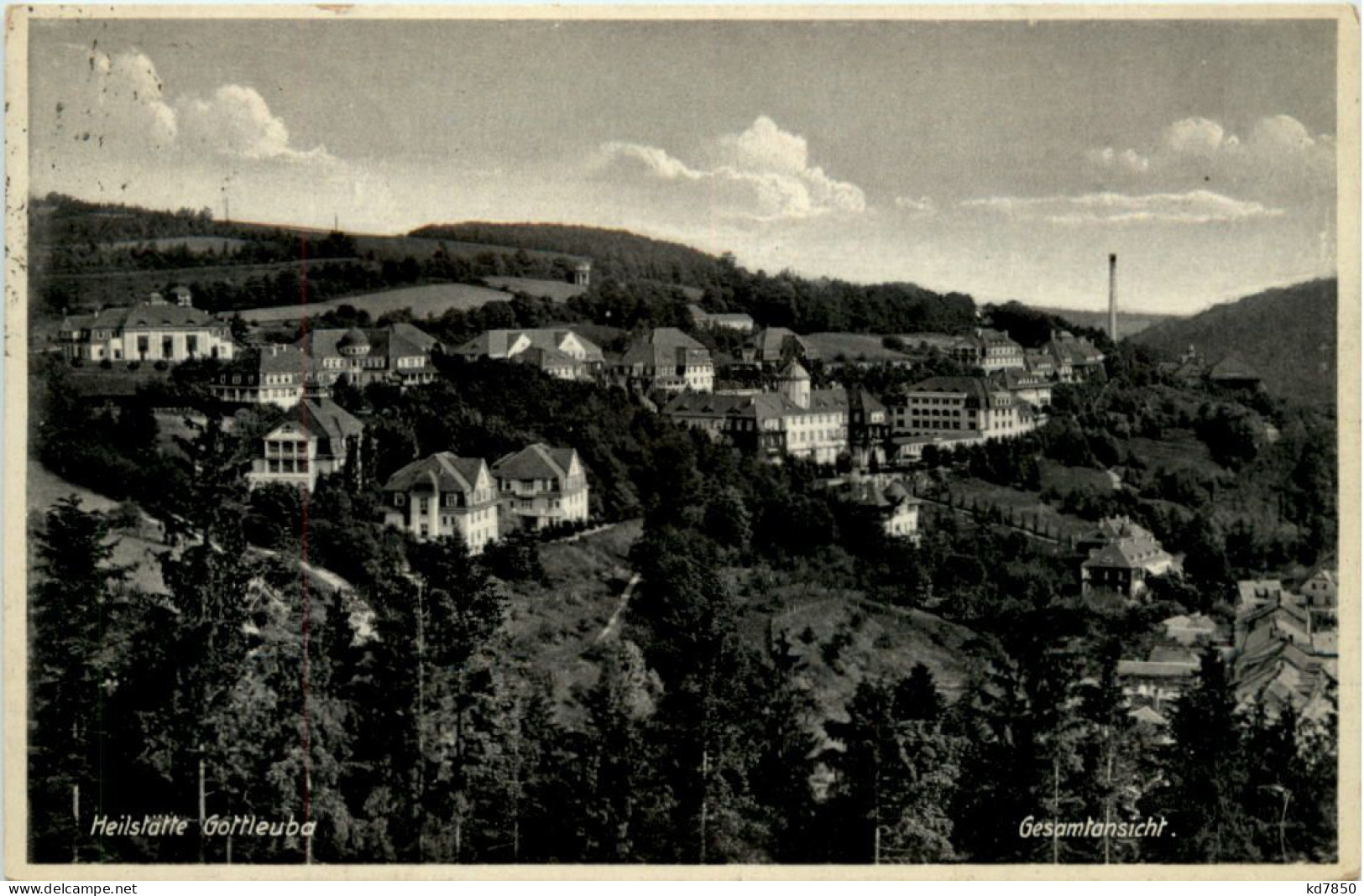 Bad Gottleuba, Gesamtansicht - Bad Gottleuba-Berggiesshuebel