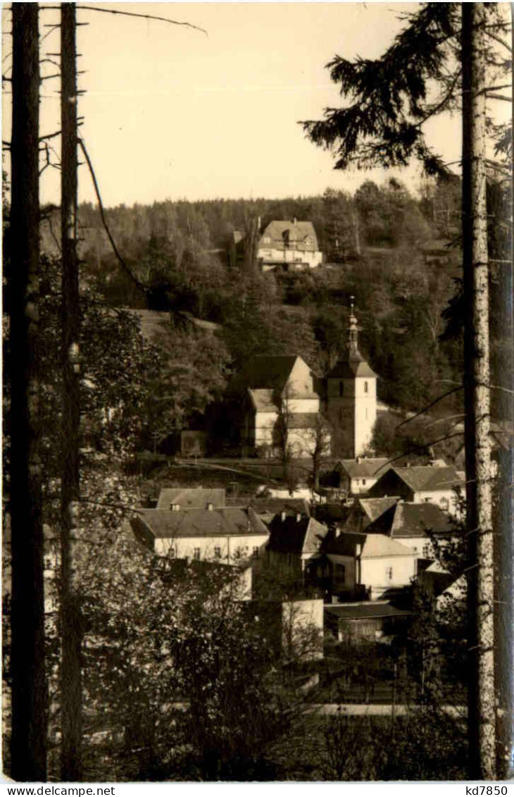 Bad Gottleuba, Blick Zur Kirche - Bad Gottleuba-Berggiesshuebel