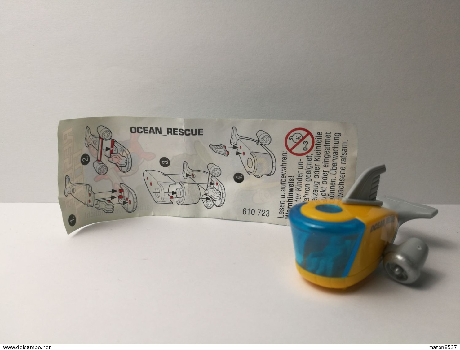 Kinder : 610723  Rescue Fleet 2002 - Ocean Rescue + BPZ - Steckfiguren