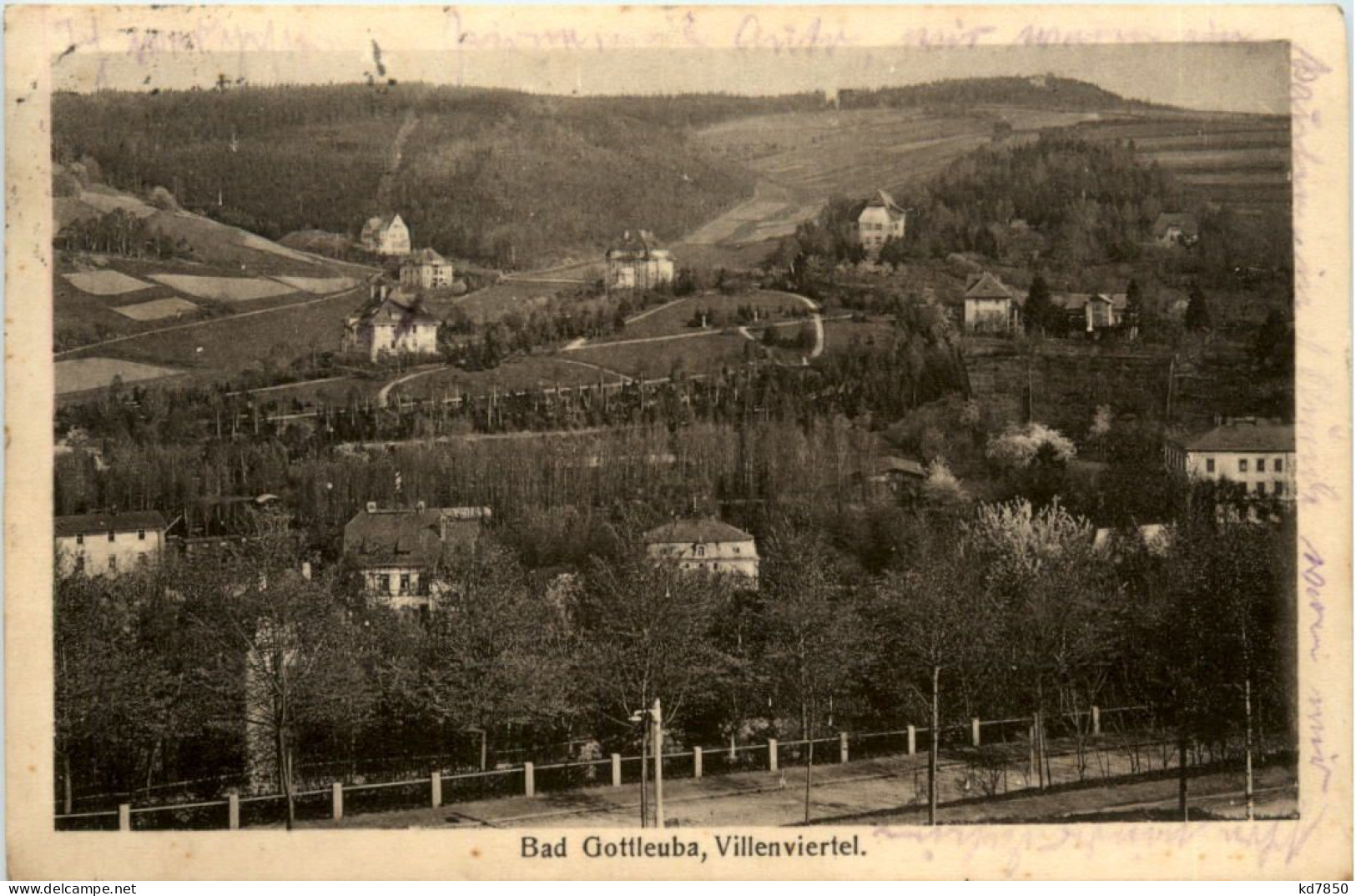 Bad Gottleuba, Villenviertel - Bad Gottleuba-Berggiesshuebel