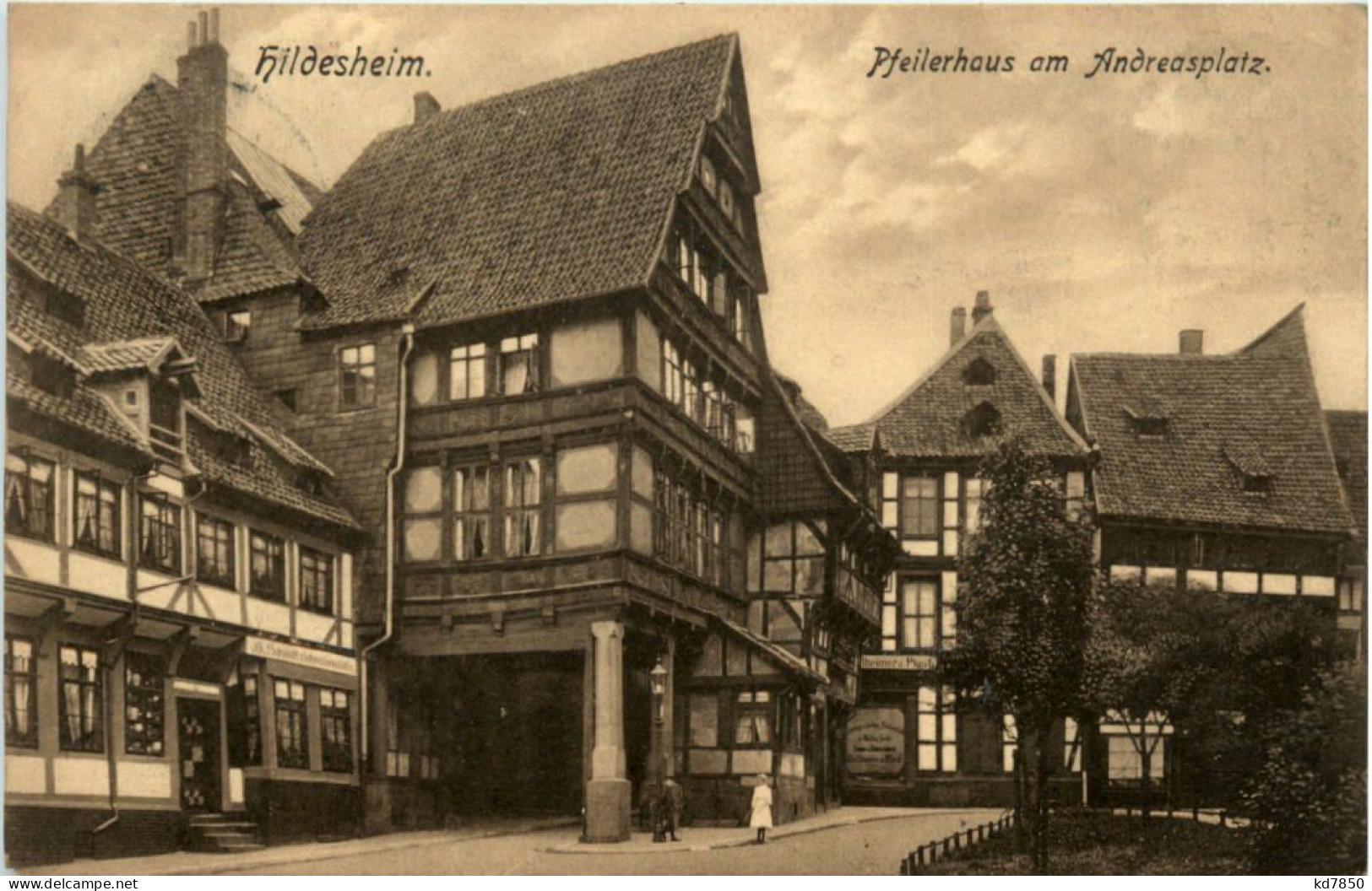 Hildesheim, Pfeilerhaus Am Andreasplatz - Hildesheim