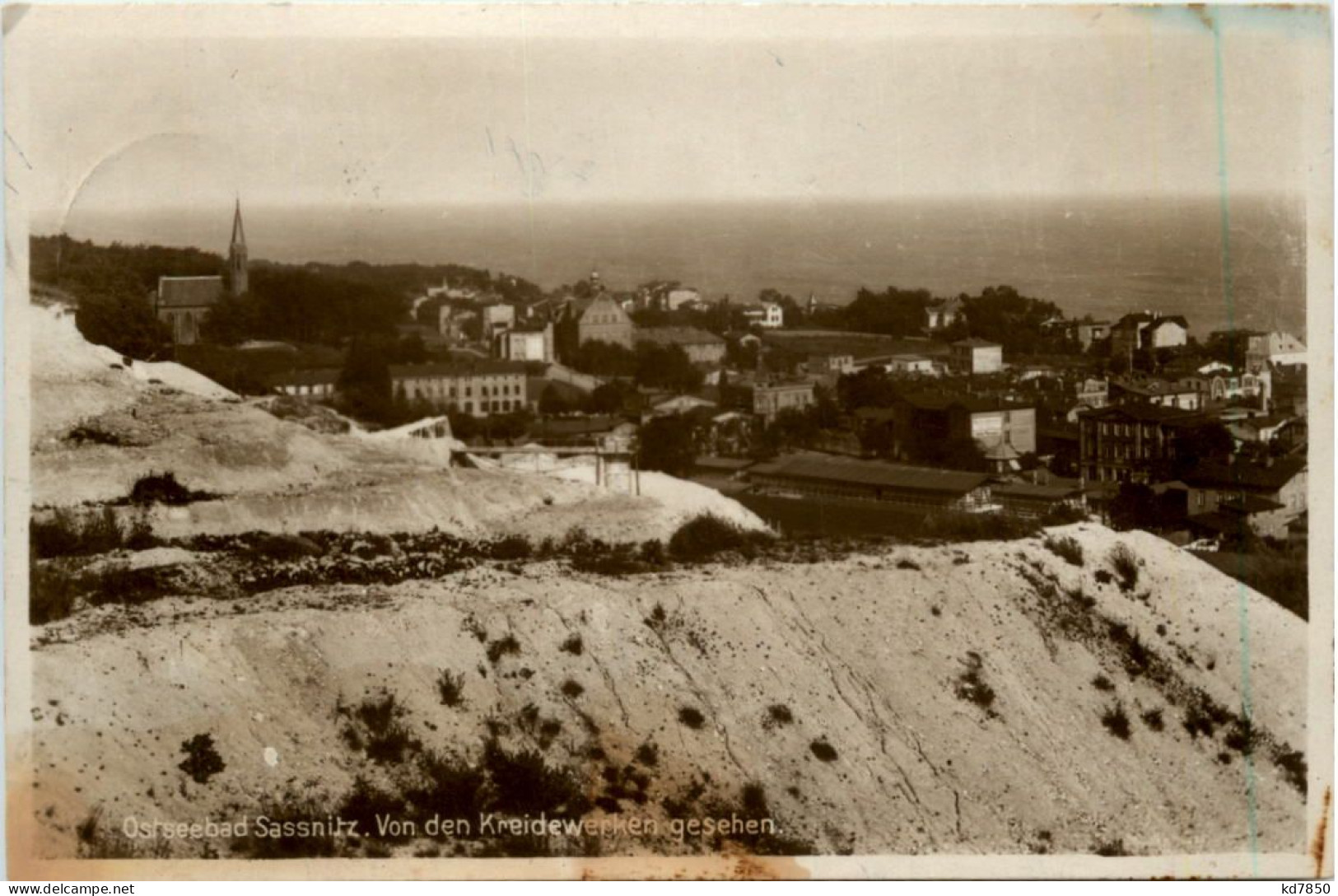 Seebad Sassnitz, Von Den Kreidewerken Gesehen - Sassnitz