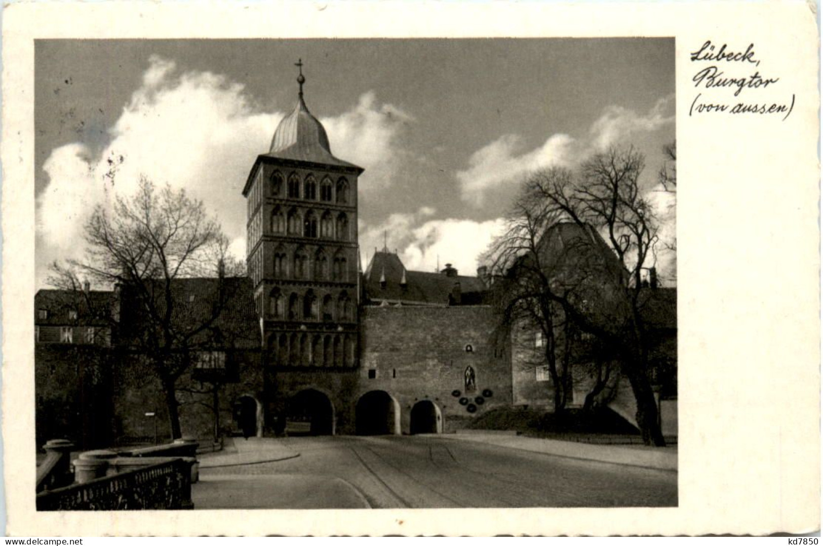 Lübeck, Burgtor Von Aussen - Luebeck