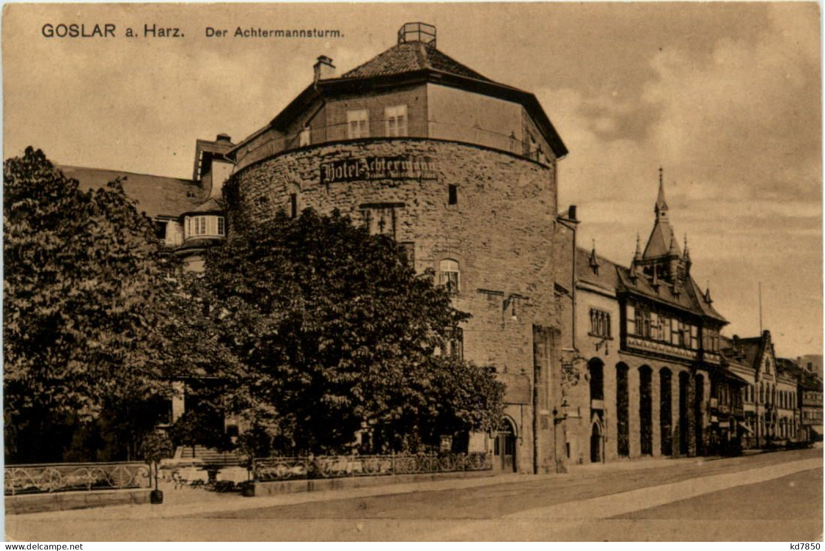 Goslar, Der Achtermannsturm - Goslar