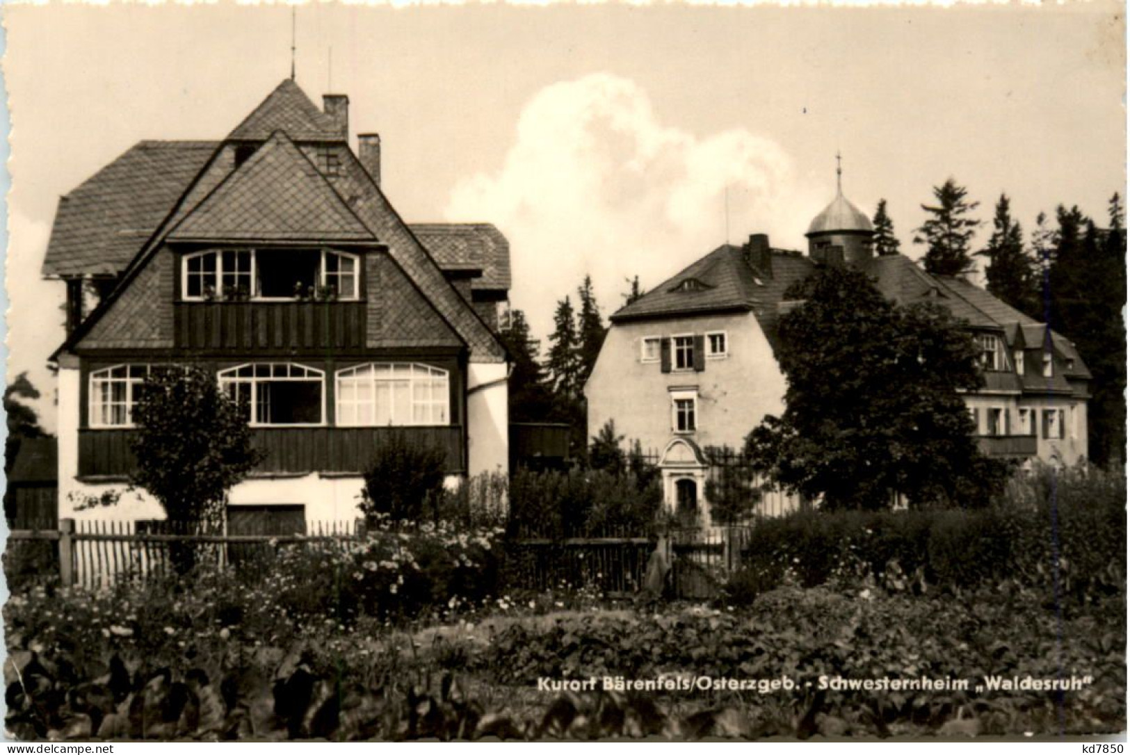 Kurort Bärenfels, Schwesternheim Waldesruh - Altenberg