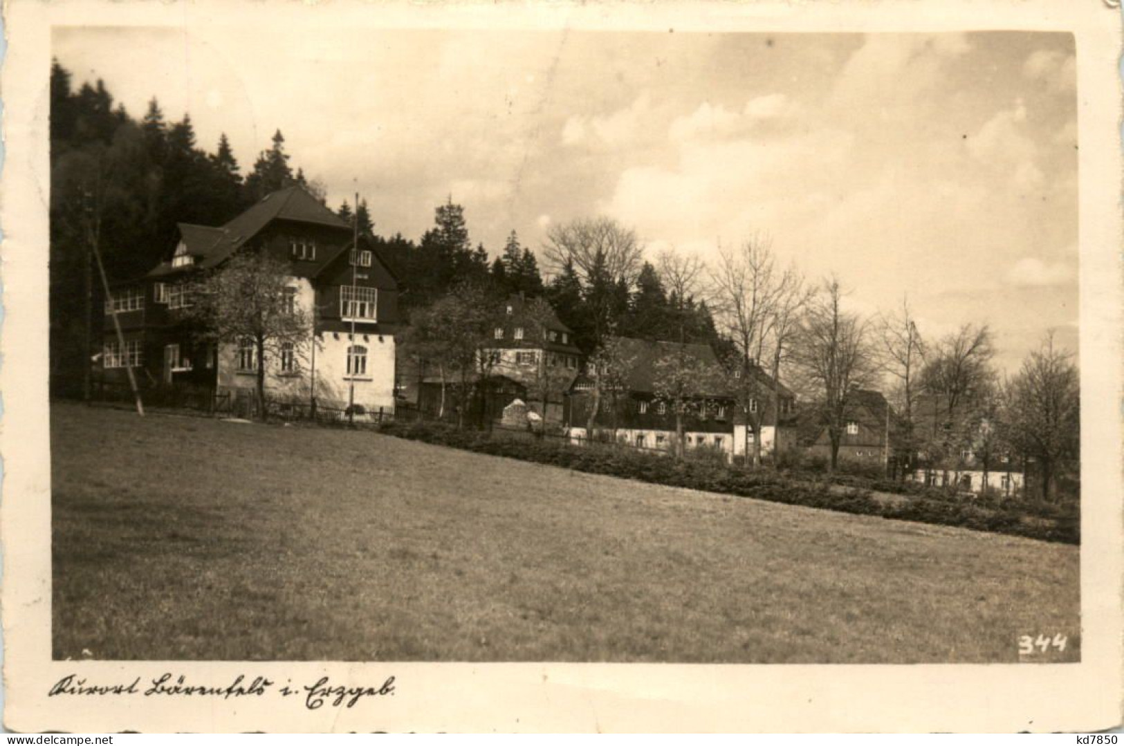 Kurort Bärenfels. - Altenberg