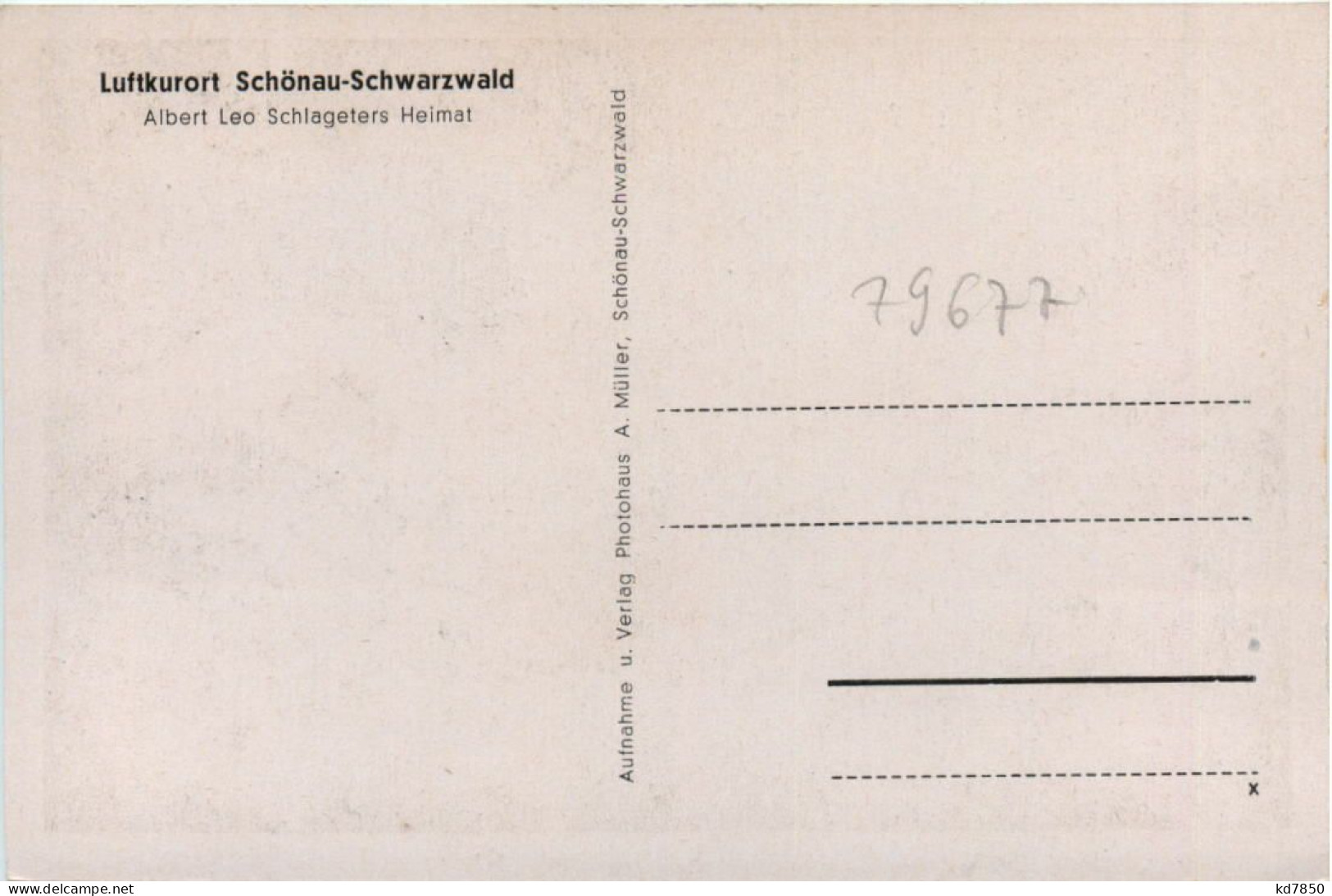 Kurort Schönau Schwarzwald - Lörrach