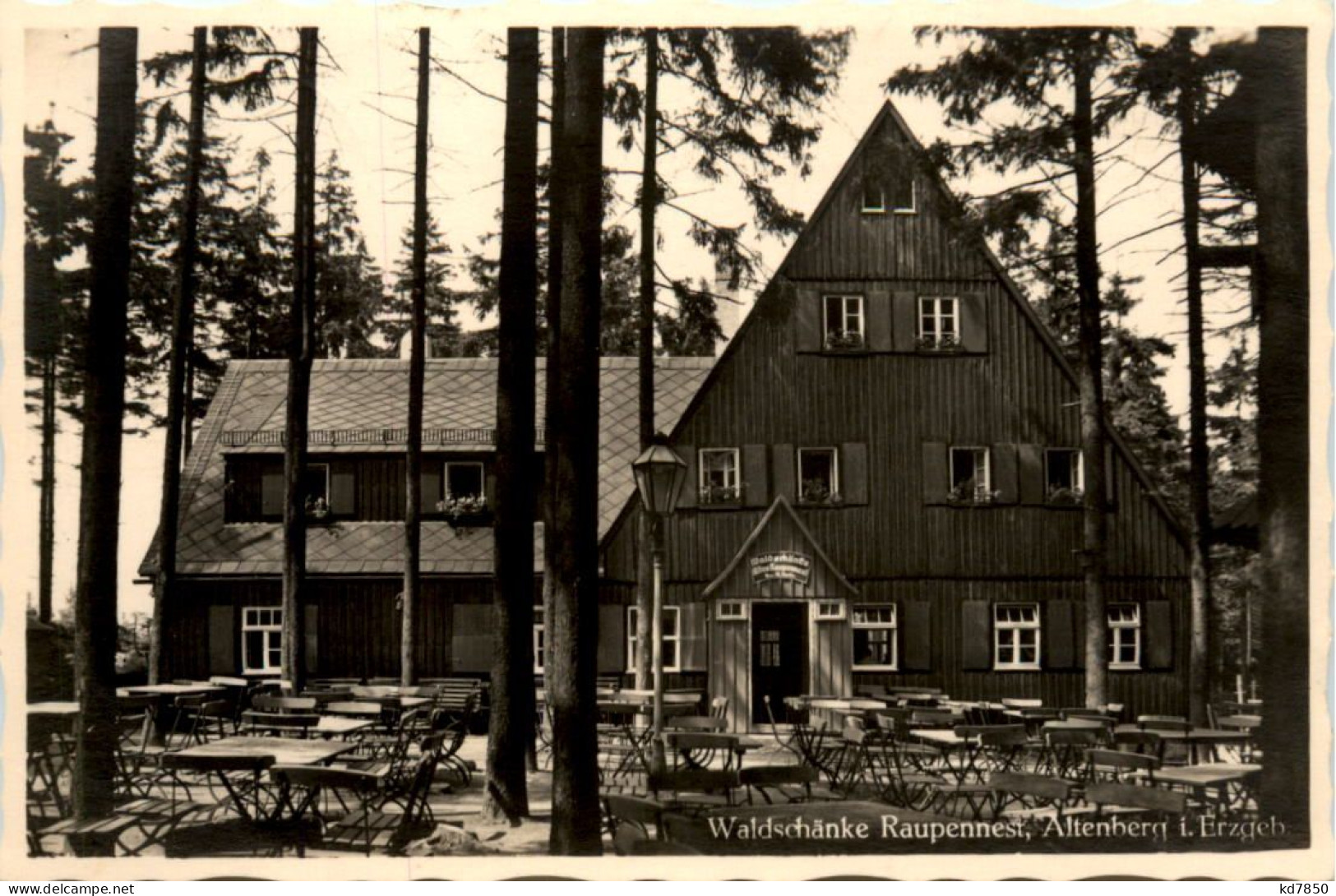 Altenberg, Waldschänke Altes Raupennest - Altenberg