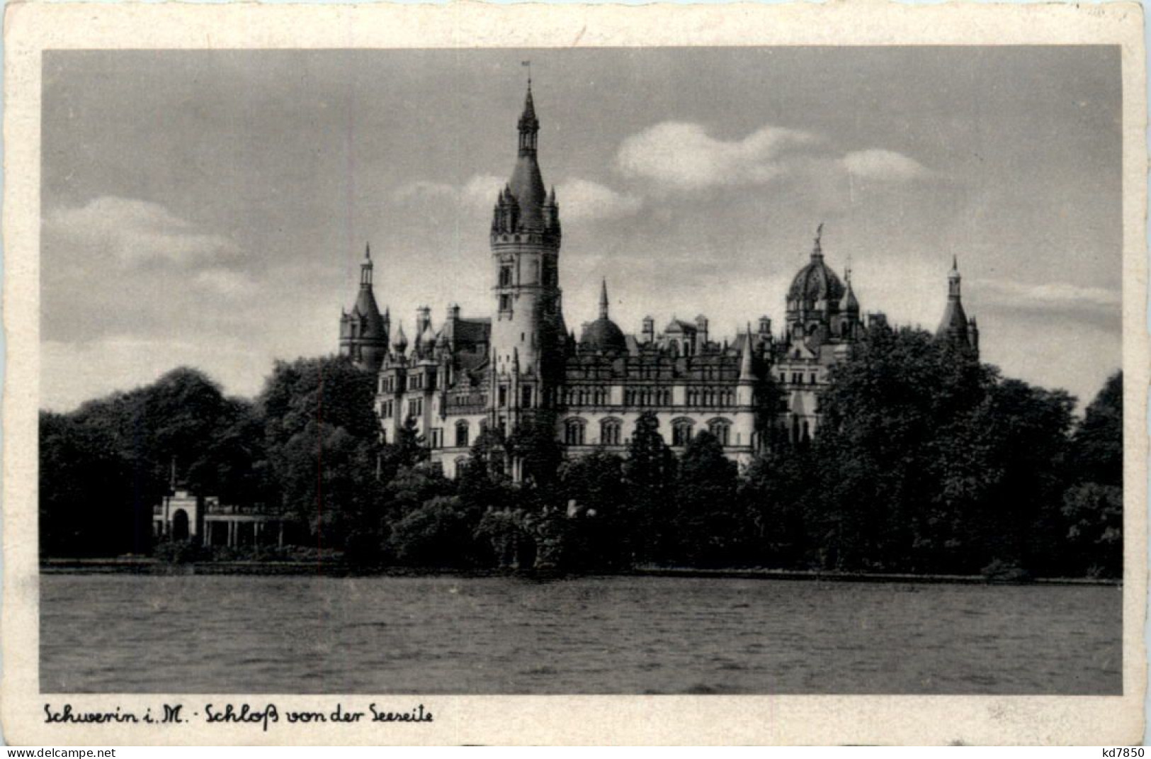 Schwerin, Schloss Von Der Seeseite - Schwerin