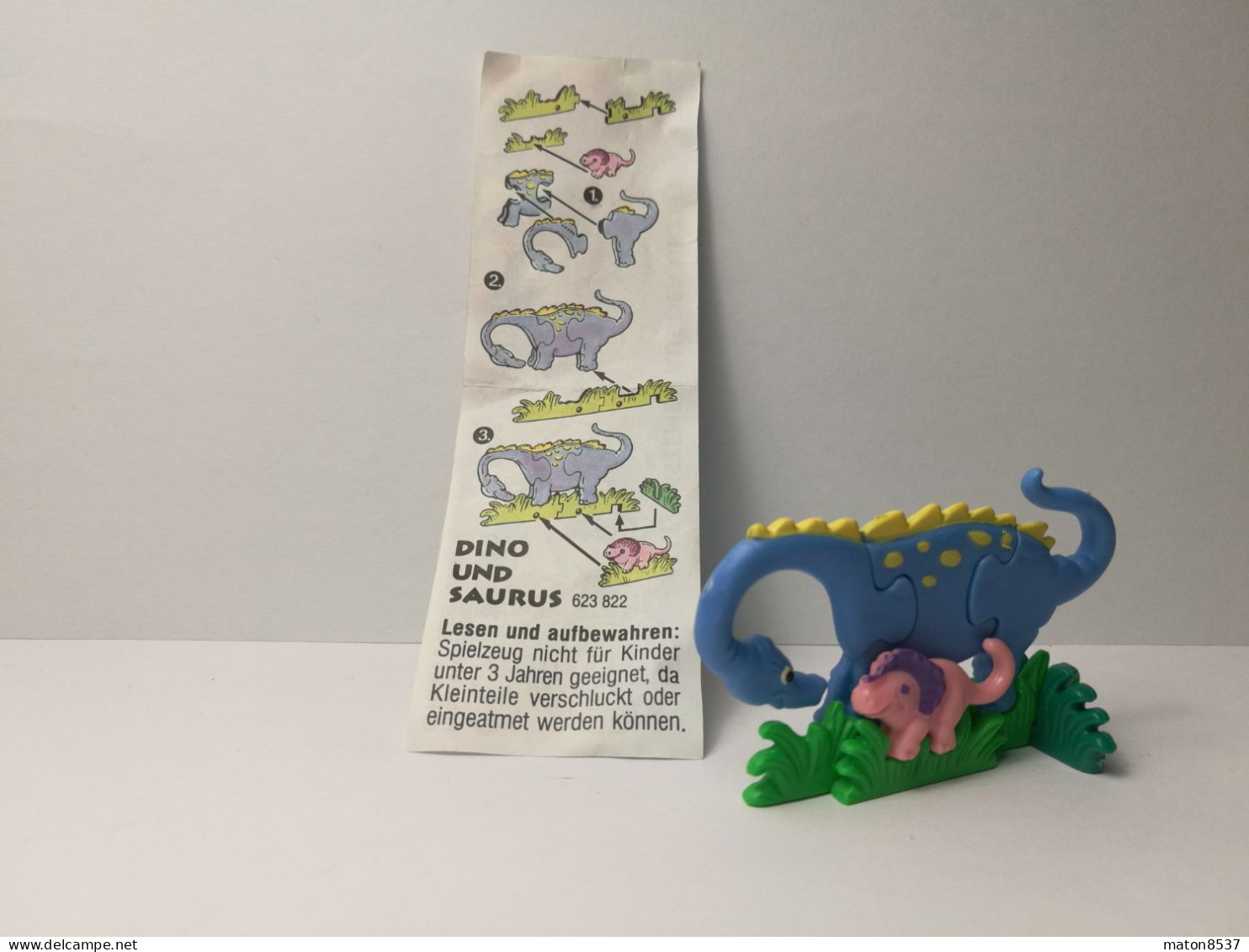 Kinder : 623822   Alltagsszenen Aus Der Urzeit 1995 - Dino Und Saurus + BPZ - Mountables