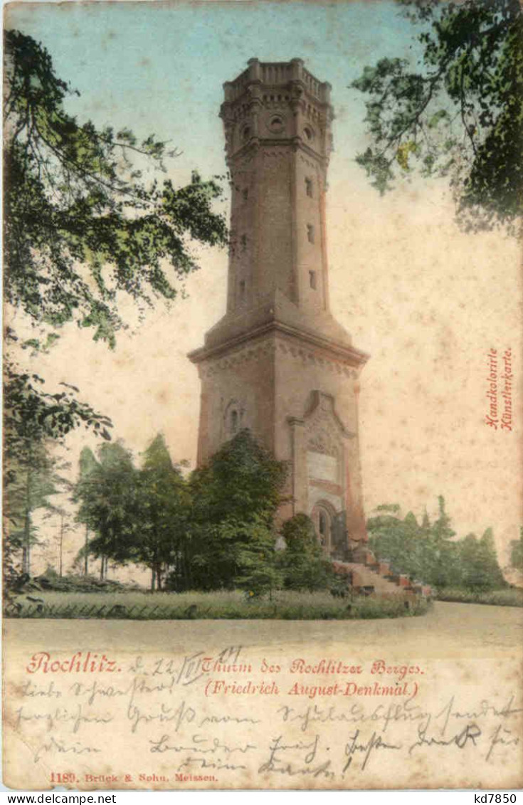 Rochlitz, Turm Des Rochlitzer Berges - Rochlitz