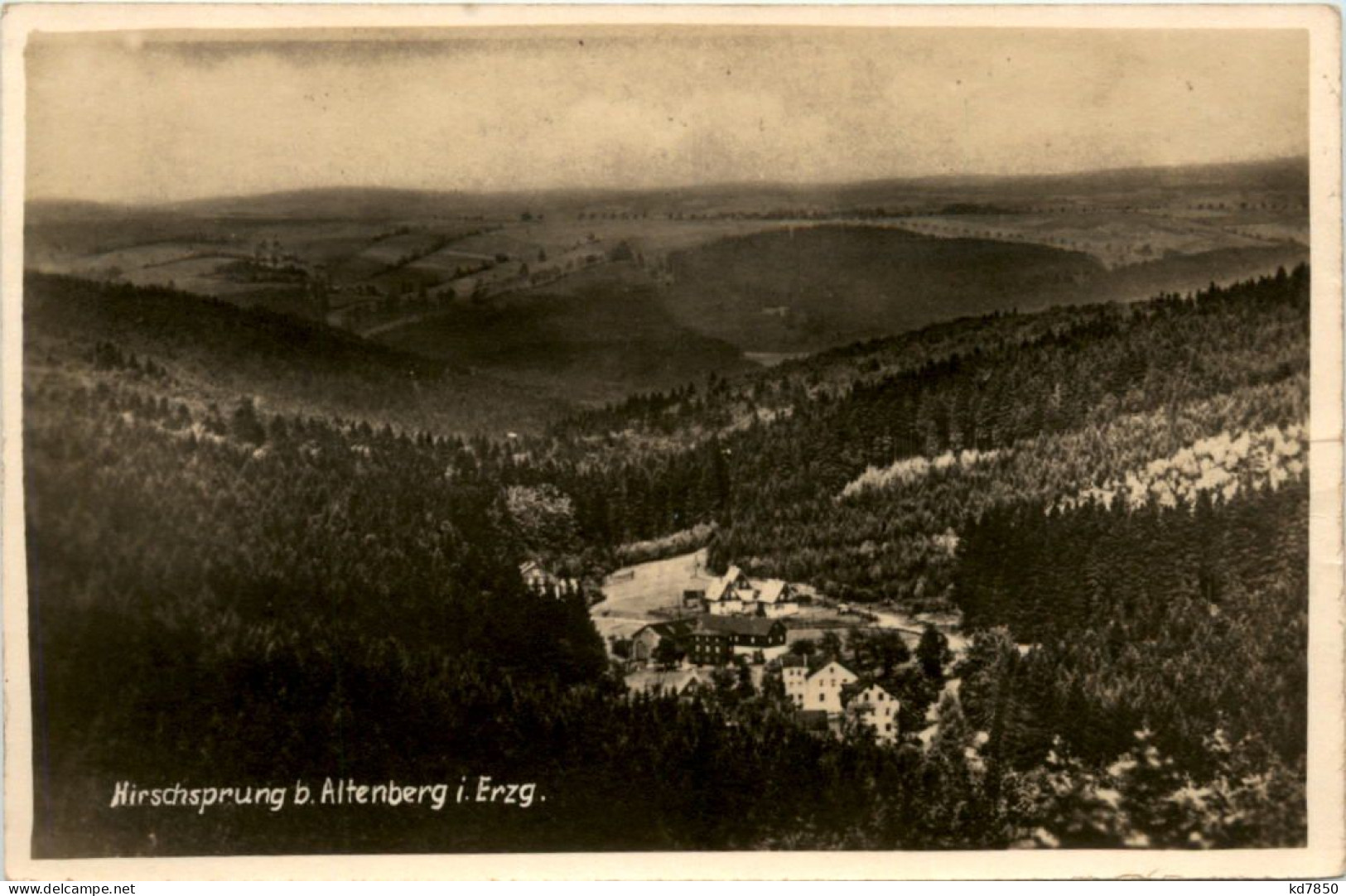 Hirschsprung Bei Altenberg I.Erzgeb. - Altenberg