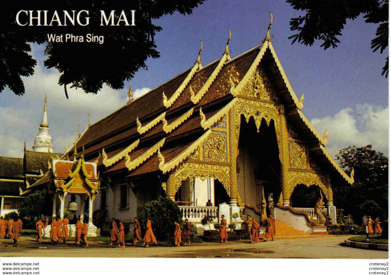 Thailand Thailande Chiang Mai Wat Phra Sing - Thaïlande