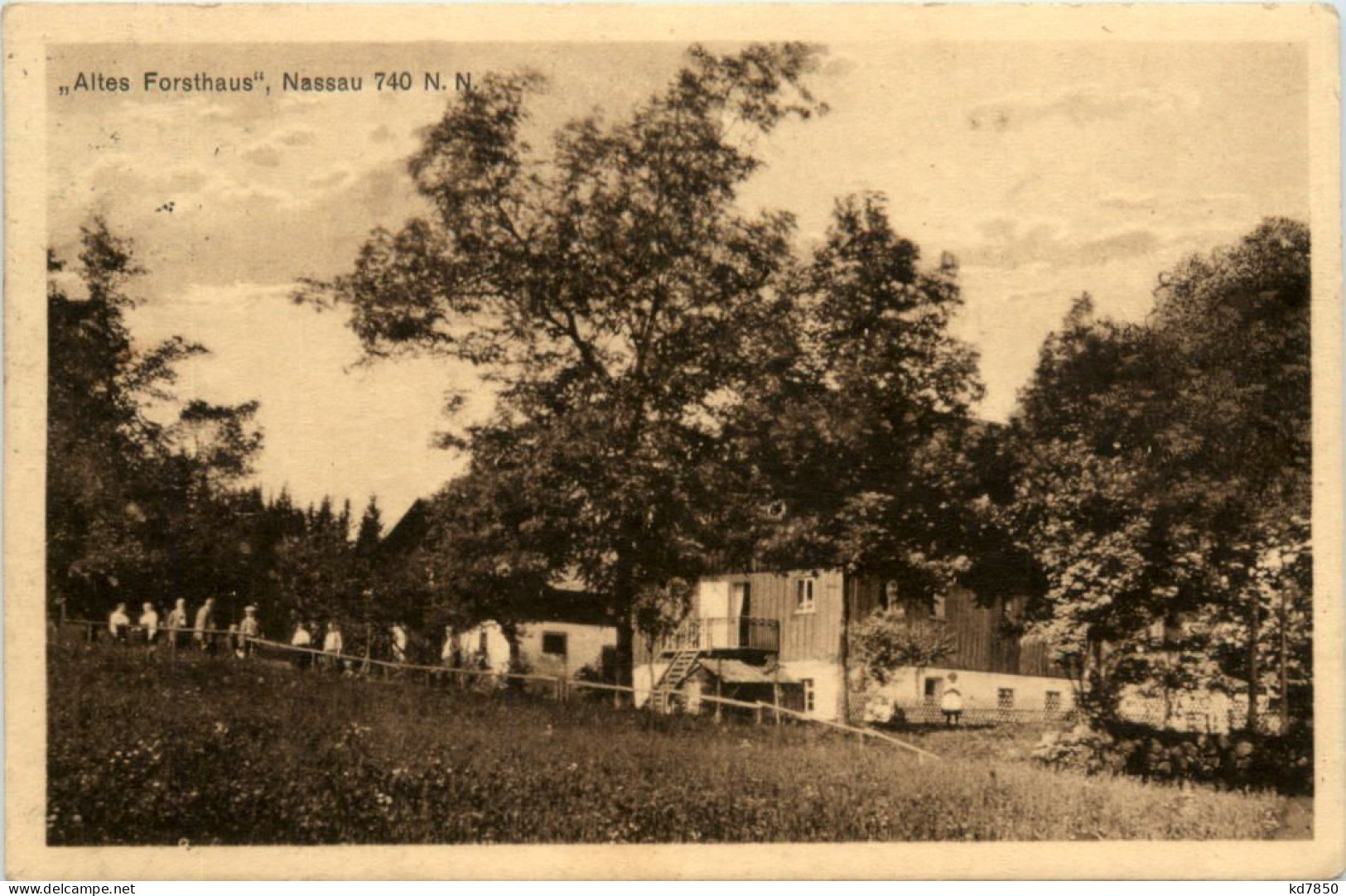 Nassau/Erzgeb., Altes Forsthaus - Frauenstein (Erzgeb.)