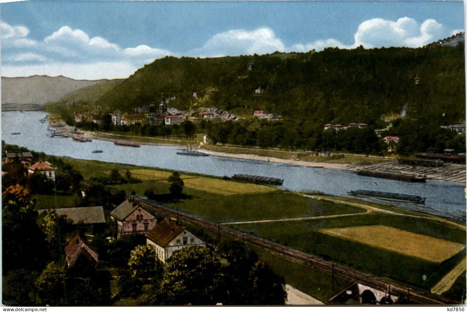 Sächs. Schweiz, Krippen Mit Schandau - Bad Schandau