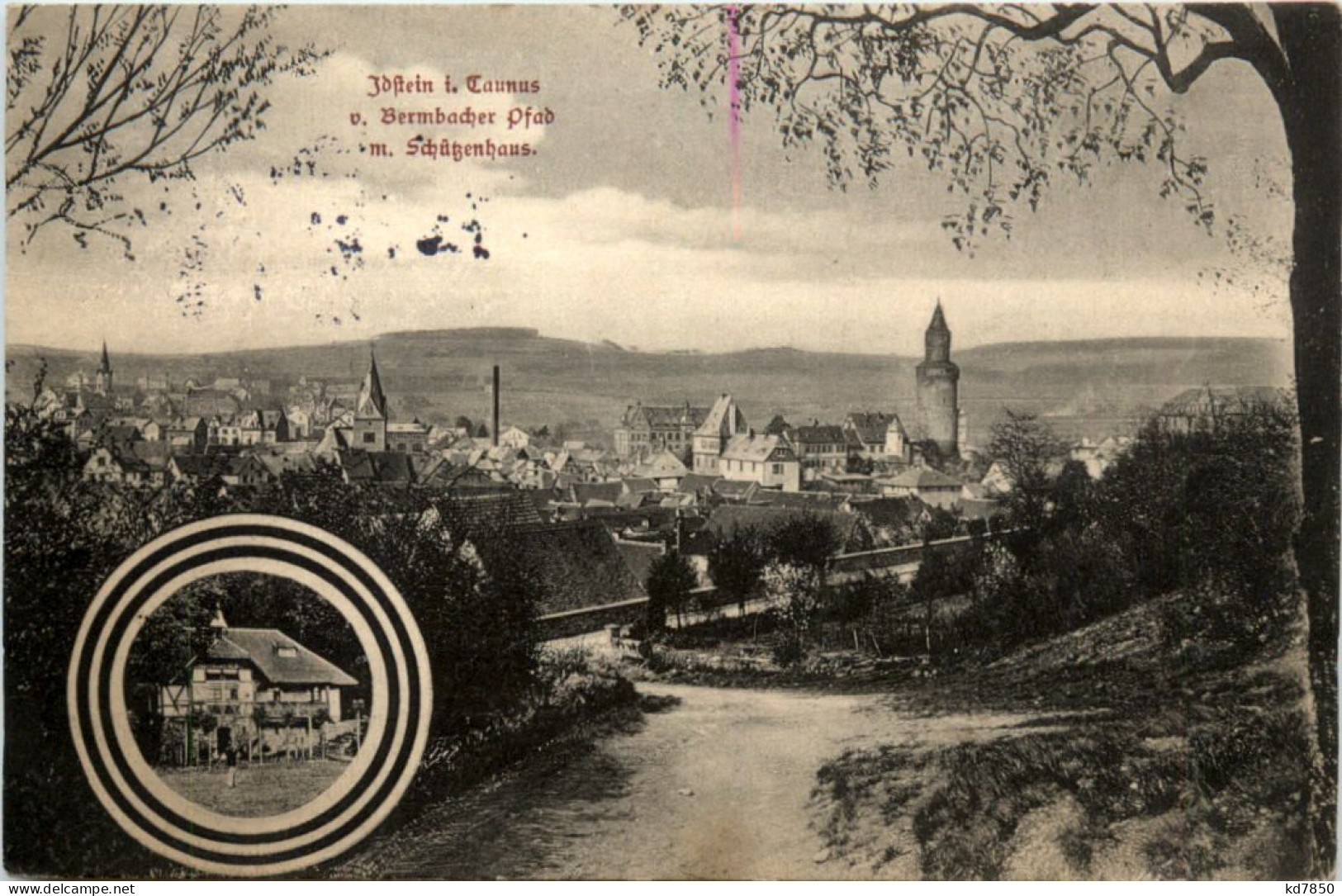 Idstein, V. Bermbacher Pfad M. Schützenhaus - Idstein