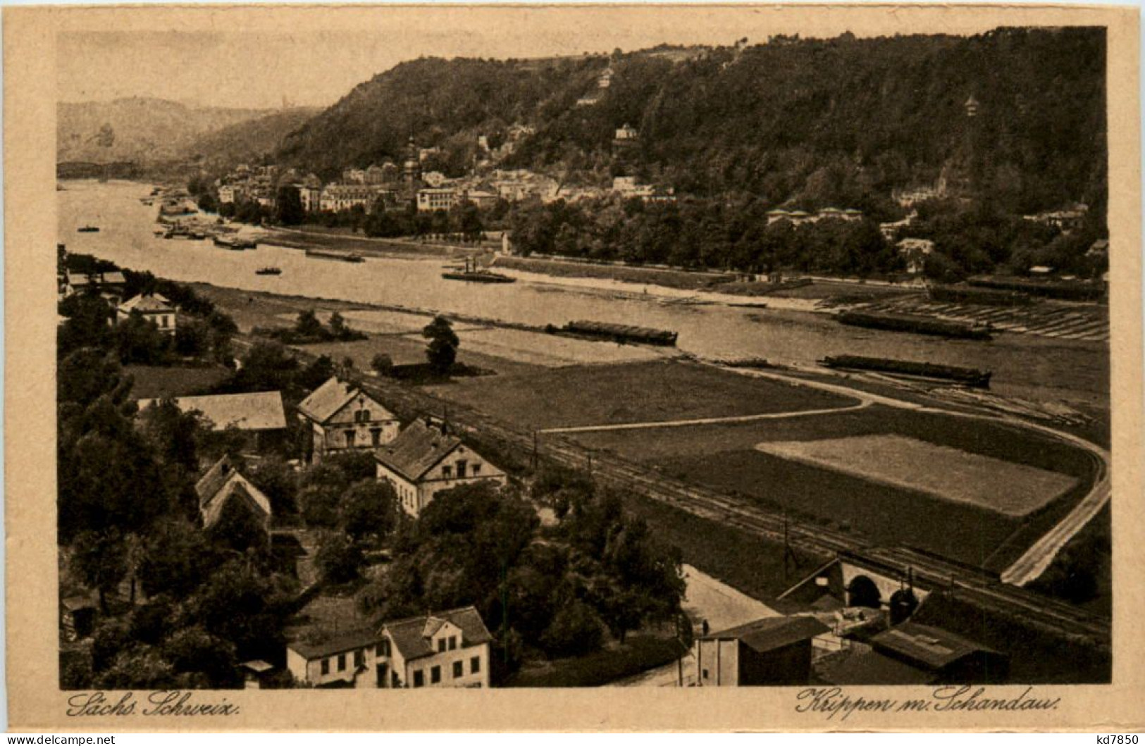 Sächs. Schweiz, Krippen Bei Schandau, - Bad Schandau