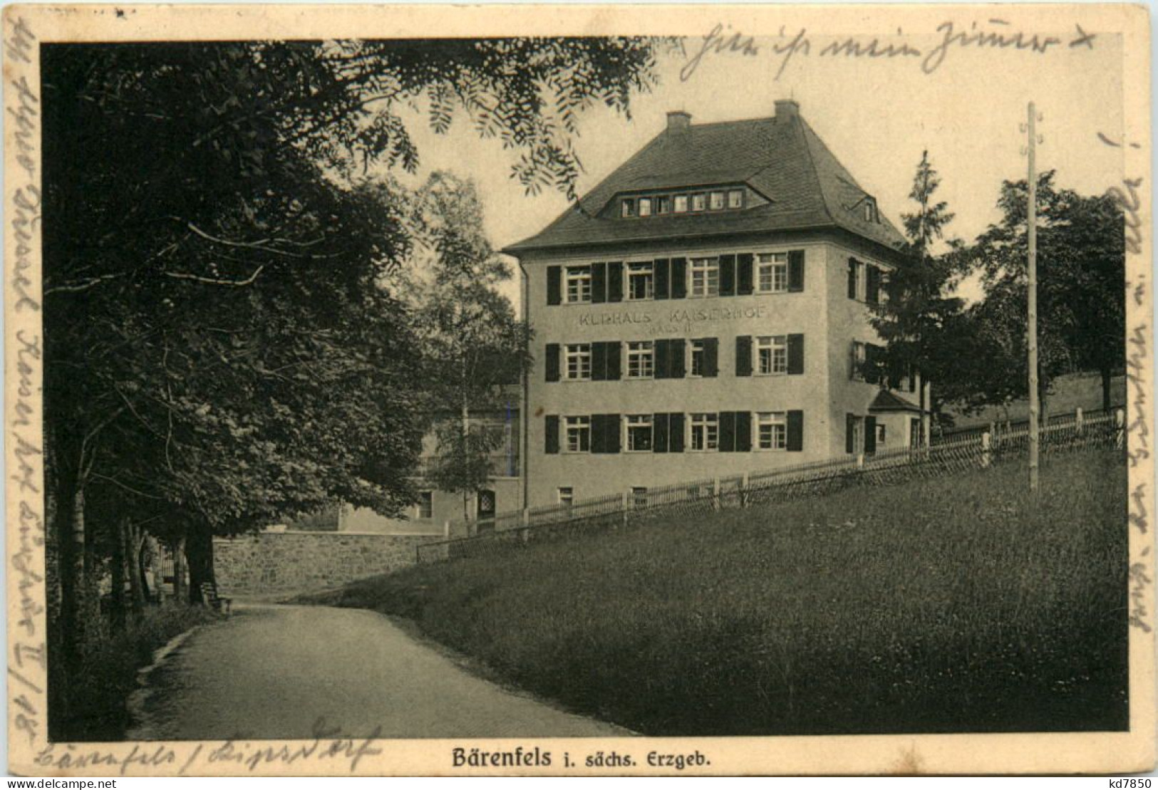 Bärenfels. - Altenberg