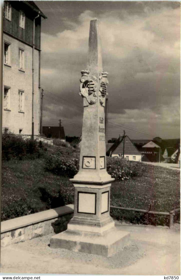 Altenberg, Postmeilensäule - Altenberg