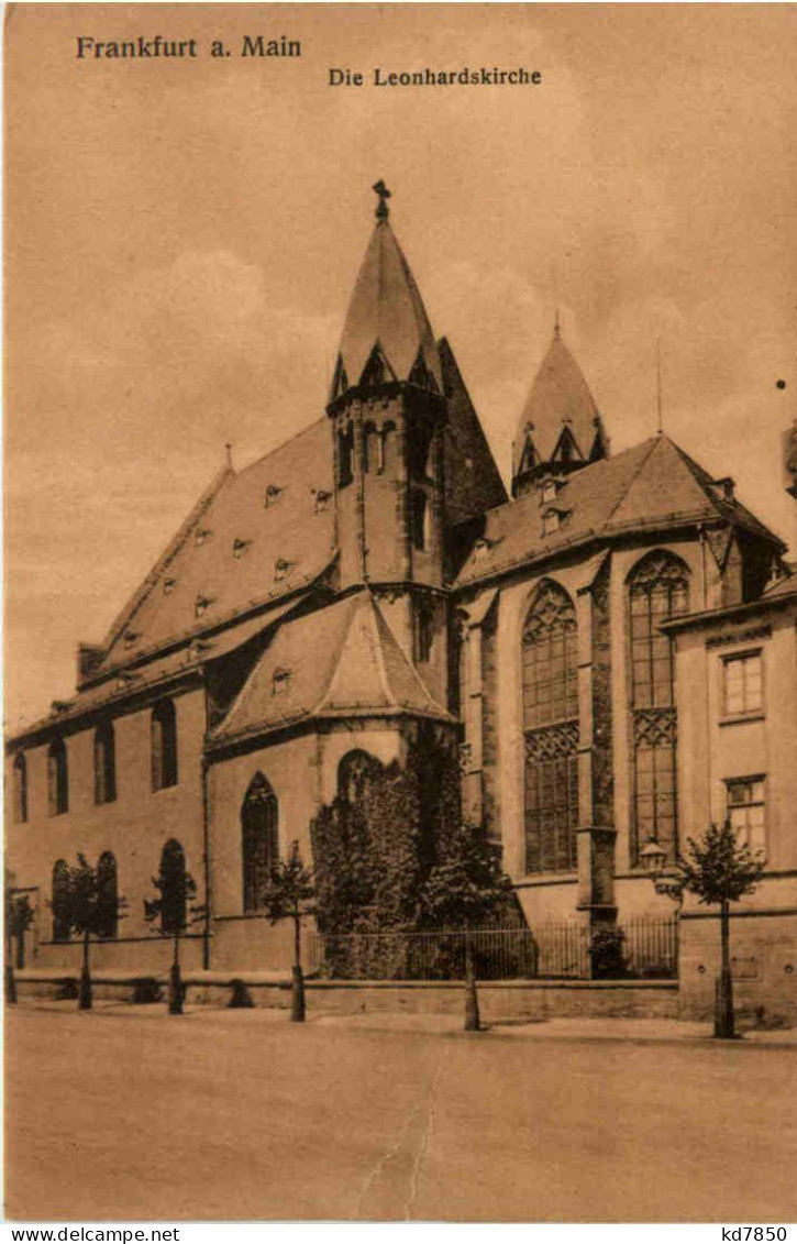 Frankfurt, Die Leonhardskirche - Frankfurt A. Main
