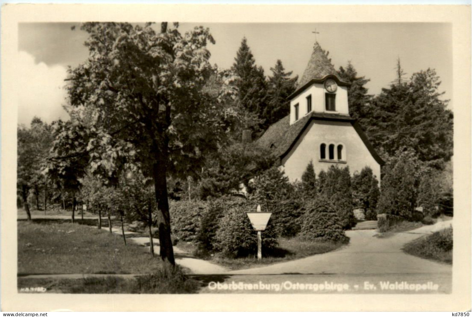 Oberbärenburg, Ev. Waldkapelle - Altenberg