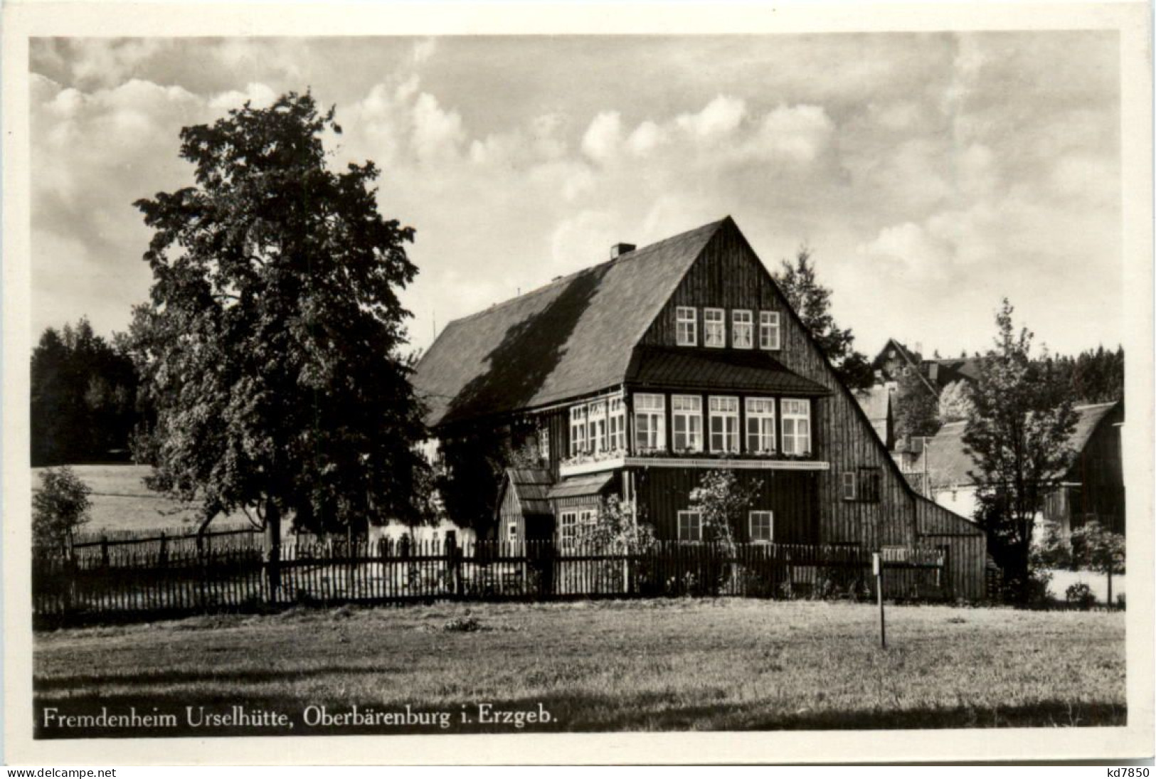 Oberbärenburg, Fremdenheim Urselhütte - Altenberg