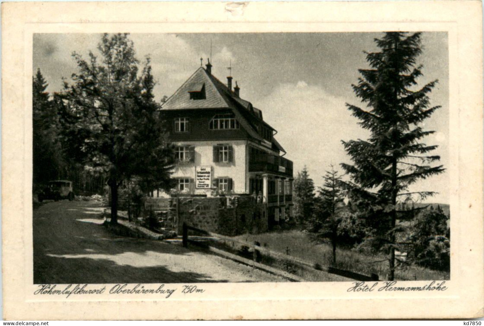 Kurort Oberbärenburg, Hotel Hermannshöhe - Altenberg