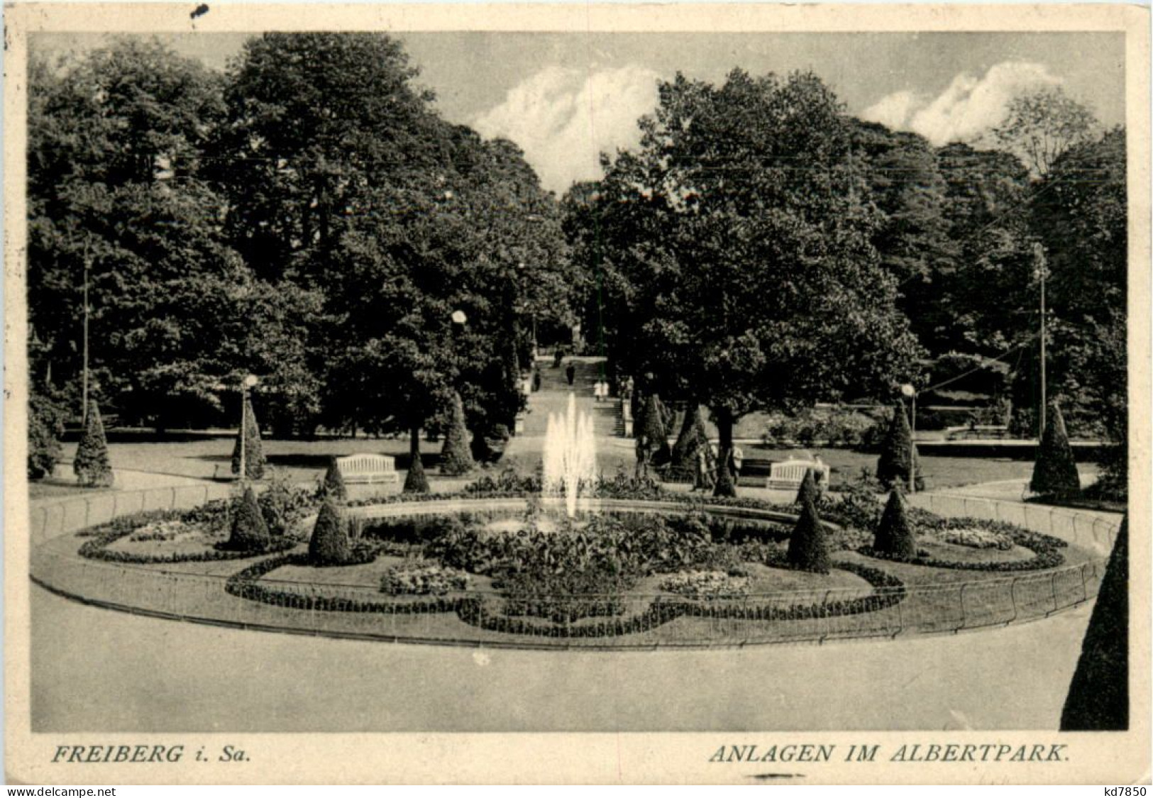 Freiberg I.Sa., Anlagen Im Albertpark - Freiberg (Sachsen)