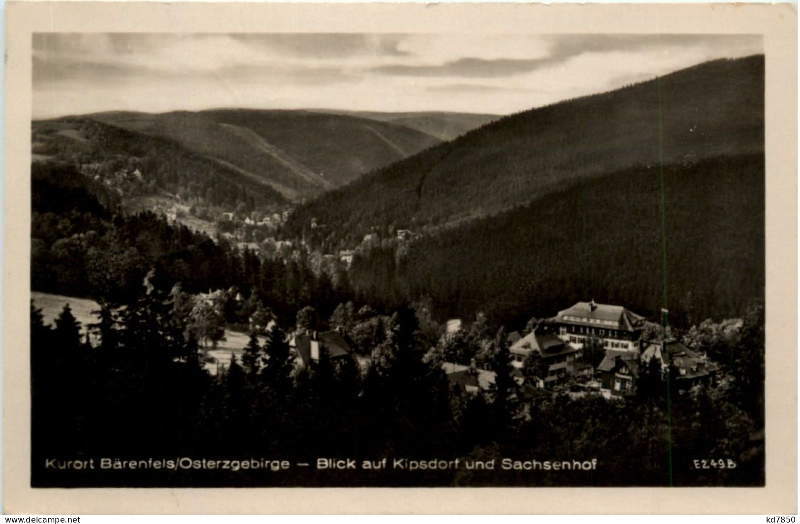 Kurort Bärenfels I. Erzgeb. - Altenberg