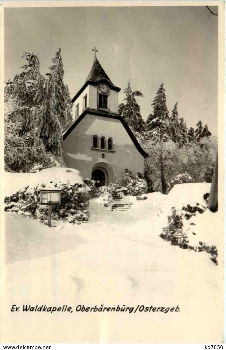 Oberbärenburg, Ev. Waldkapelle - Altenberg