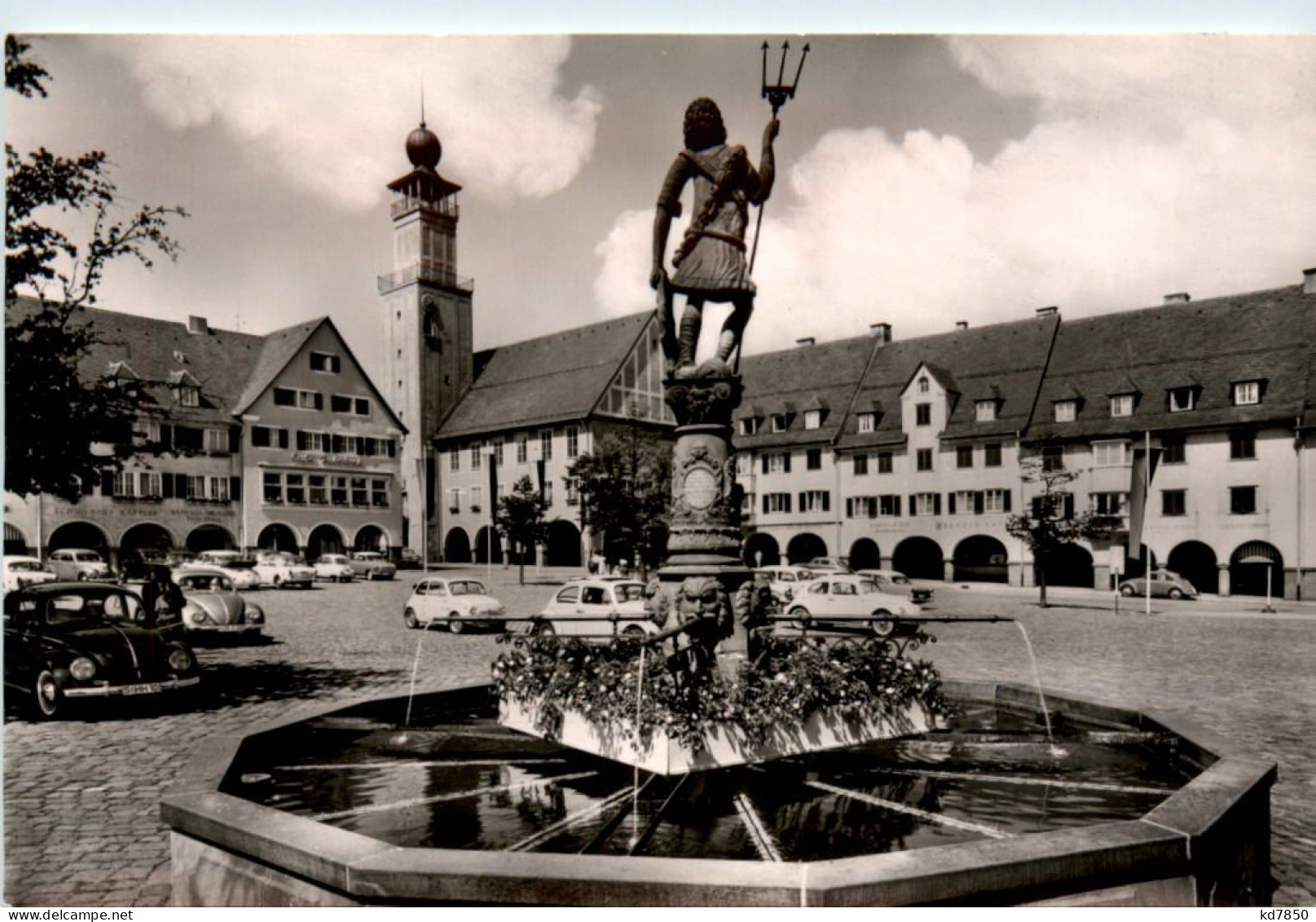 Freudenstadt, Marktplatz Am Rathaus - Freudenstadt