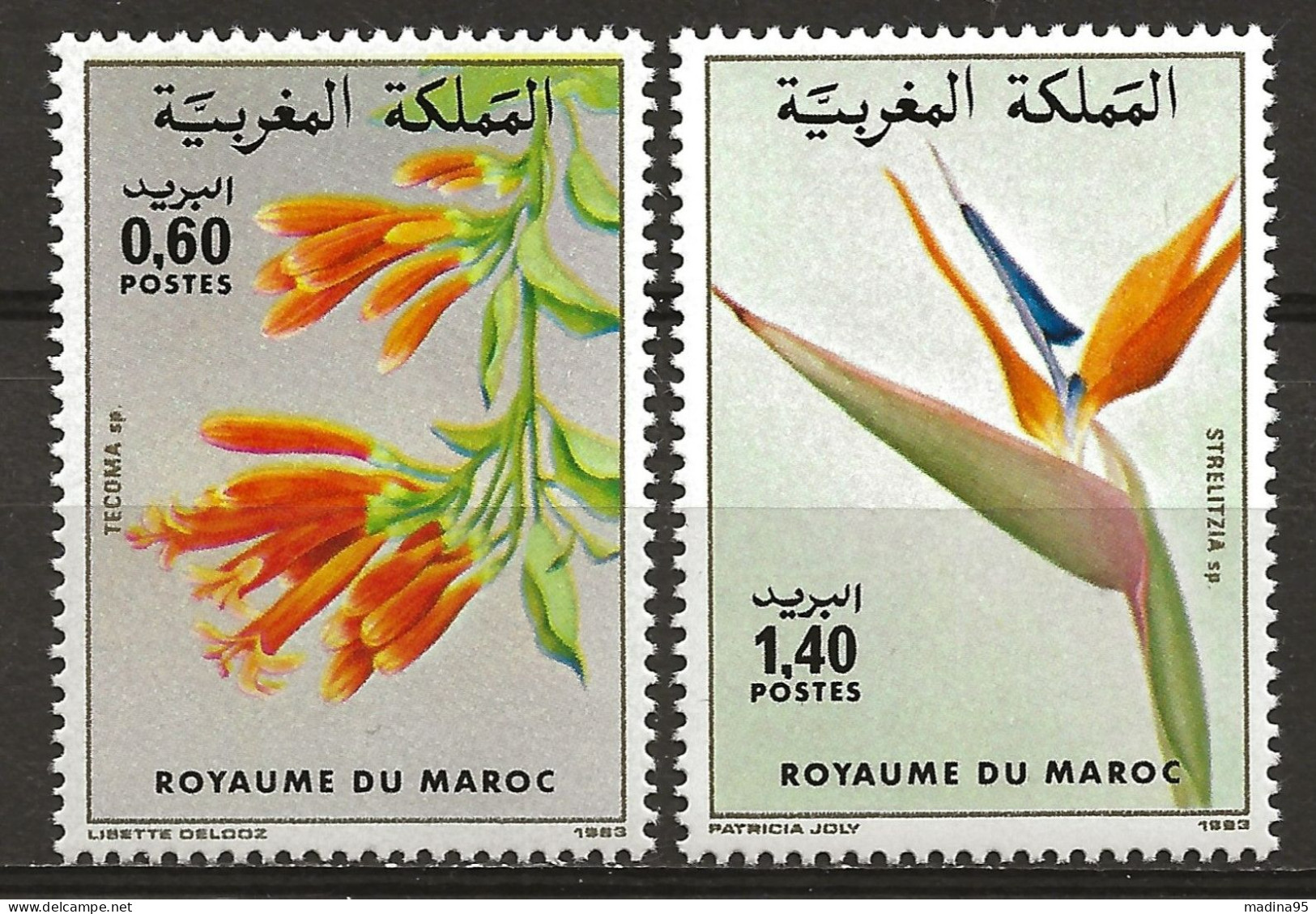 MAROC: **, N° YT 947 Et 948, TB - Marocco (1956-...)