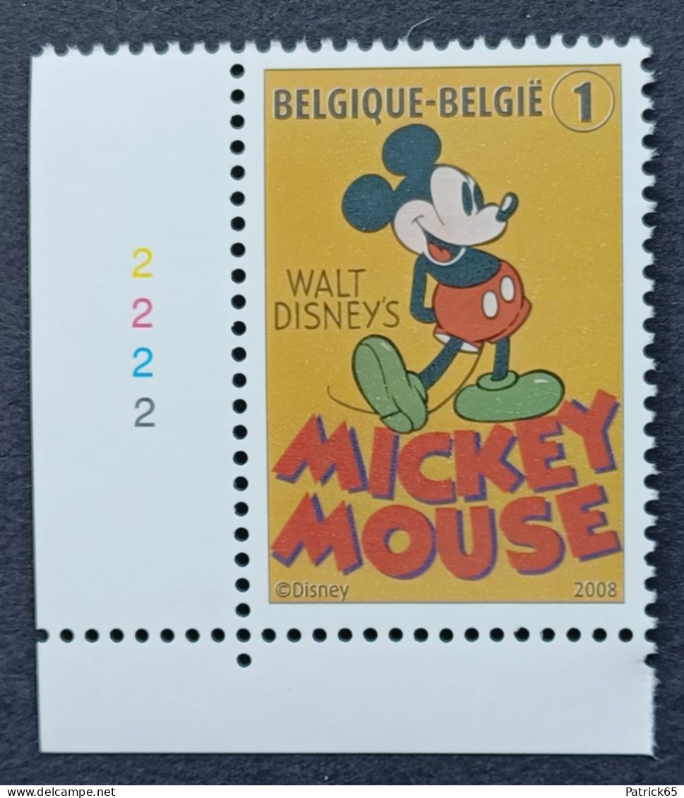 Belgie 2008 Mickey Mouse Obp.nr.3784  MNH -- Postfris - Ongebruikt