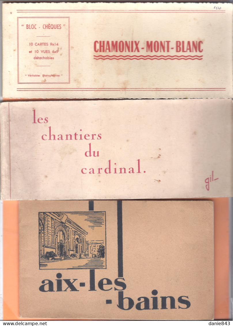 Lot de 80 carnets CPA et CPSM + 2 doc divers, Villes & sites de France + de 1000 cartes - Tous les carnets sont visibles