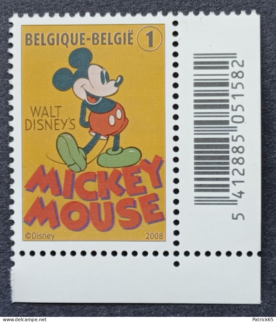 Belgie 2008 Mickey Mouse Obp.nr.3784  MNH -- Postfris - Neufs