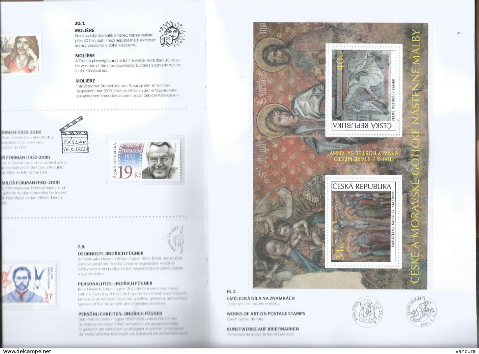 Czech Republic Year Book 2022 (with Blackprint) - Komplette Jahrgänge