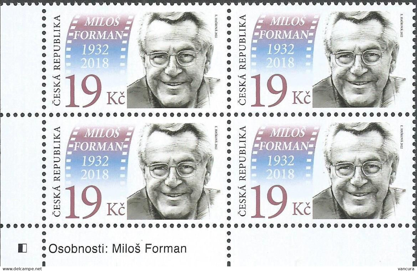 1150 Czech Republic Milos Forman 2022 - Film