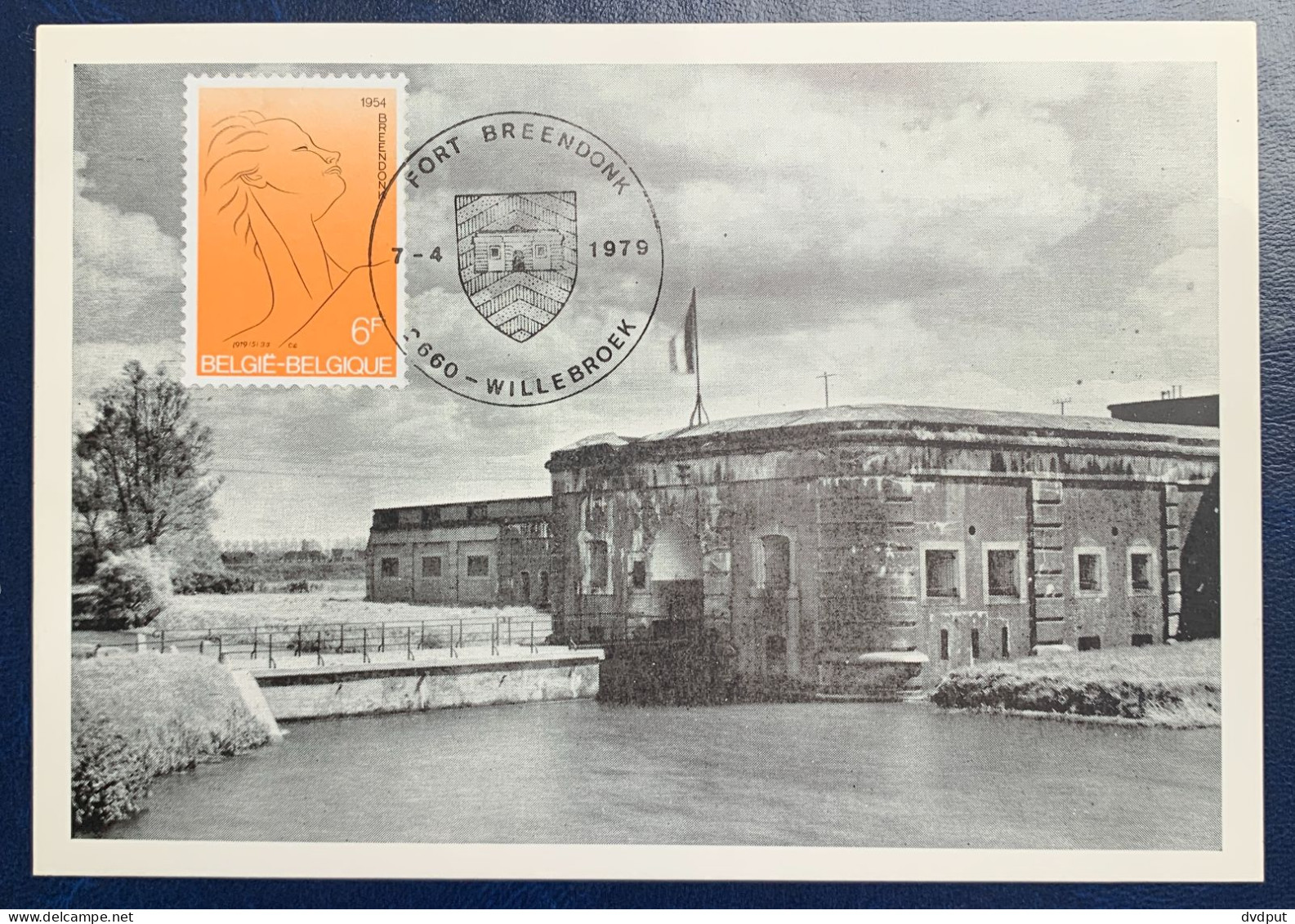 België, 1979, Nr 1928 Op Postkaart Fort BREENDONK - Covers & Documents